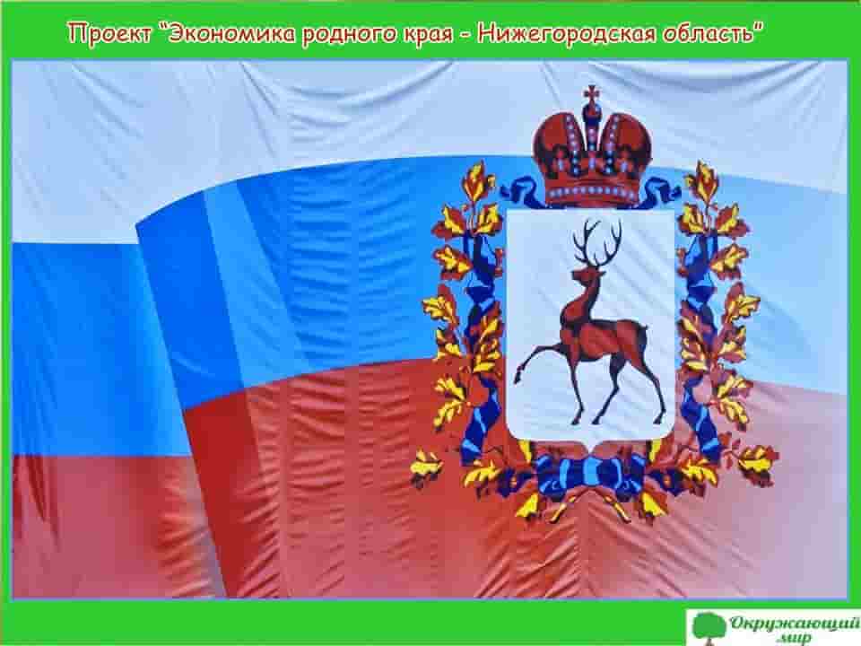 Проект экономика родного края Нижегородская область